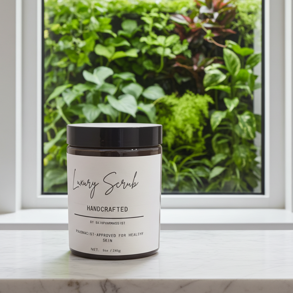 Pharmacist-Inspired Handmade Scrub for Sensitive & Eczema - Prone Skin