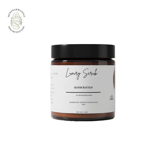 Pharmacist-Inspired Handmade Scrub for Sensitive & Eczema-Prone Skin