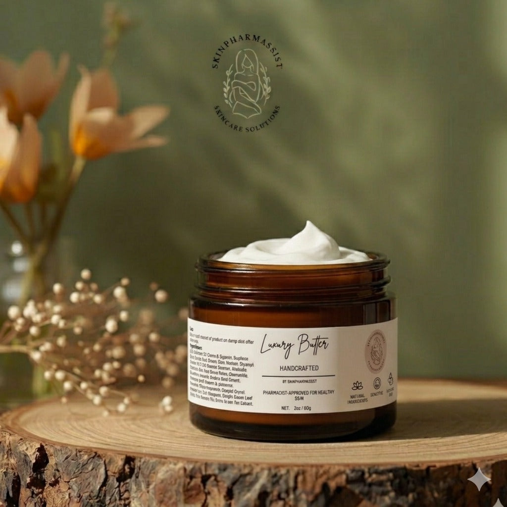 Pharmacist-Inspired Handmade Shea Butter for Sensitive & Eczema-Prone Skin