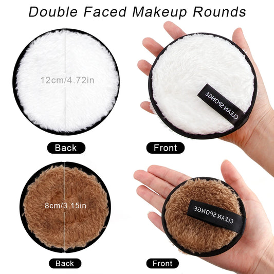 Washable Face Cleansing Cloths and Makeup Removers