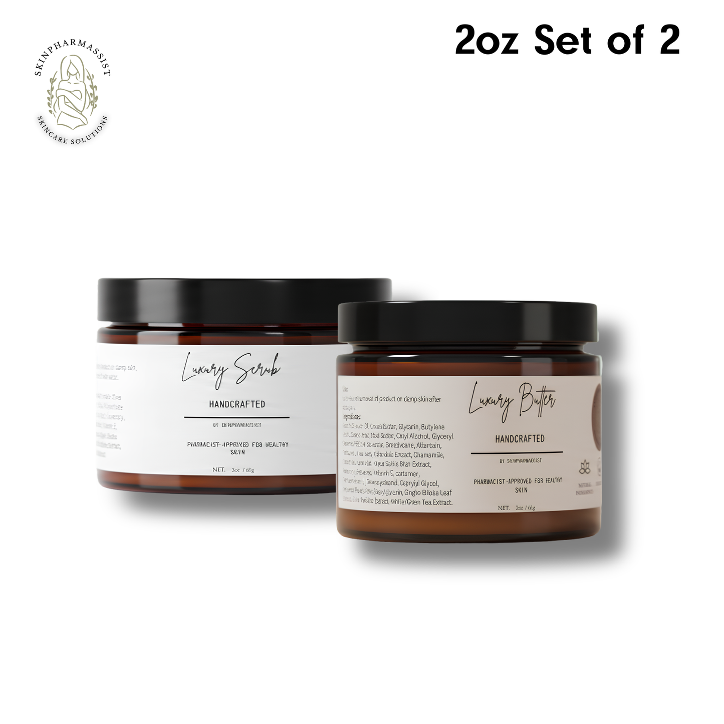 Pharmacist-Inspired Handmade Scrub for Sensitive & Eczema - Prone Skin