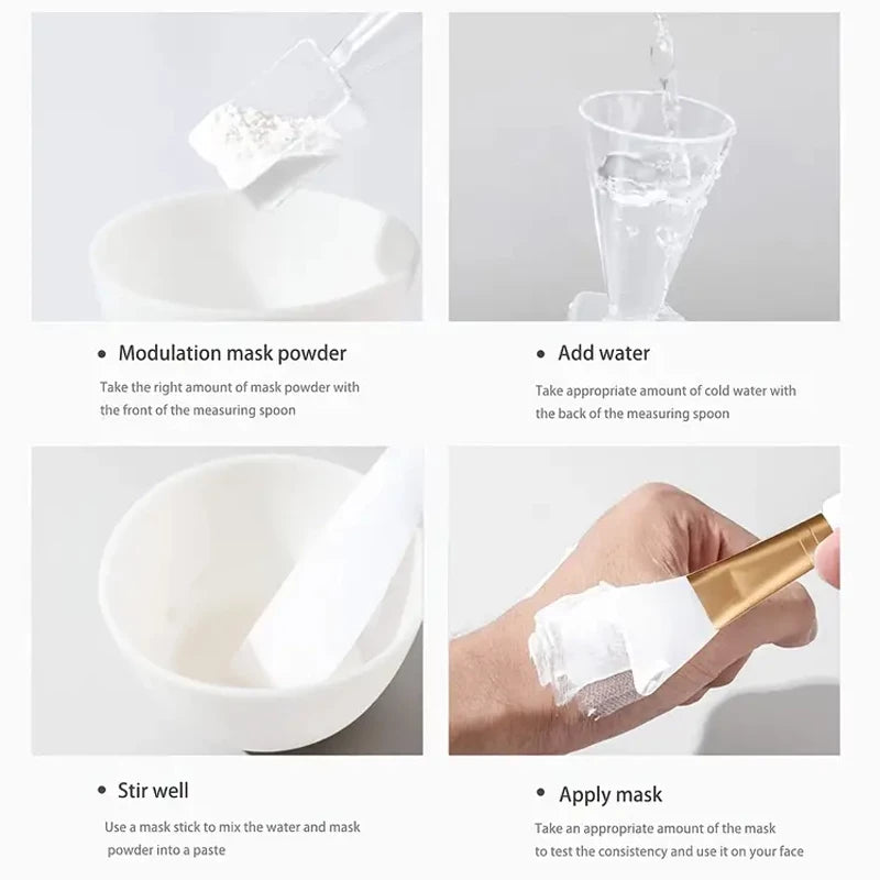 Silicone Face Mask & Mixing Bowl Set for Skincare, Mixing Stick Spa Tool Beauty Bowl, Spoon Musk, Mud Film Brush Silicone Facial Skincare