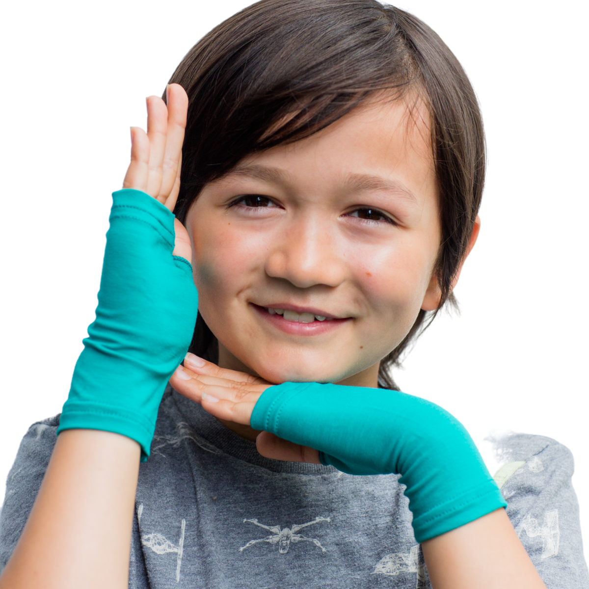 Remedywear™ (TENCEL + Zinc) KIDS Fingerless Gloves