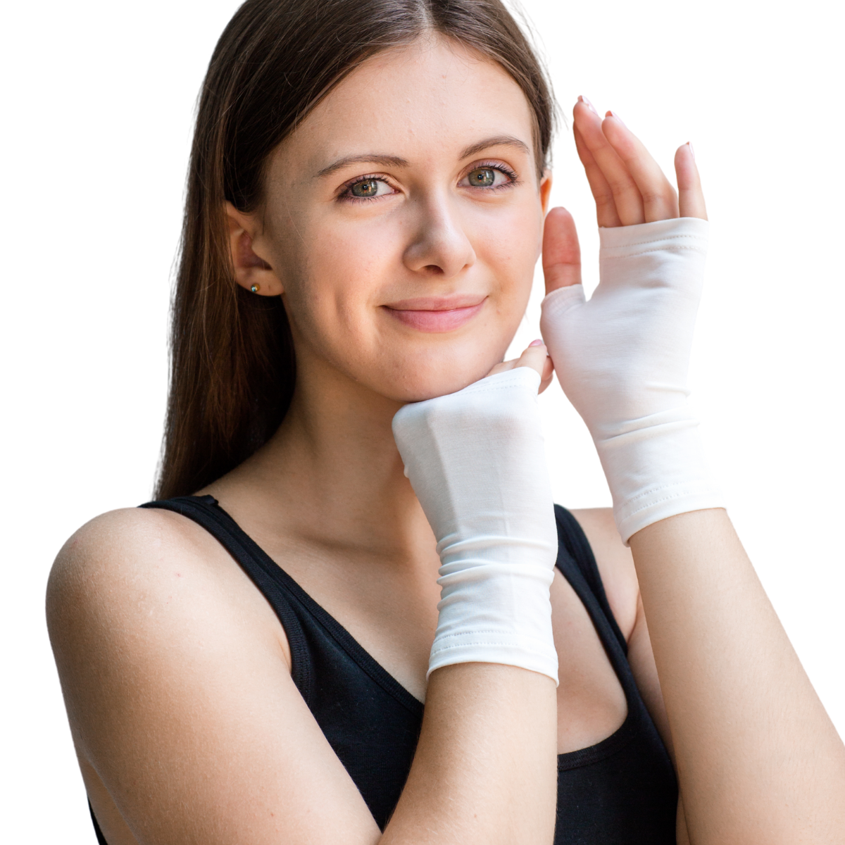 Remedywear™ (TENCEL + Zinc) ADULT Fingerless Gloves